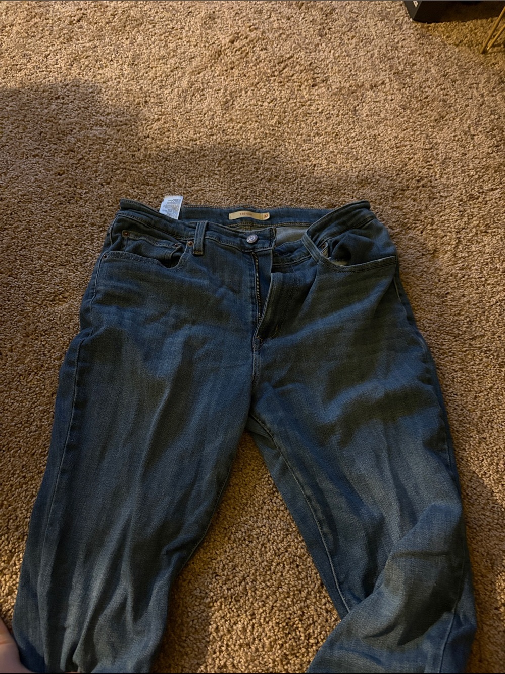 Levi's Dark Blue Flare Jeans